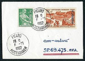 Lettre Commandant Schmitt 26- Picard Mostaganem